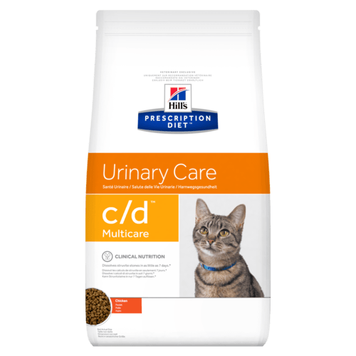 Hill's™ Prescription Diet™ c/d™ Multicare Feline Chicken при мочекаменной  болезни с курицей