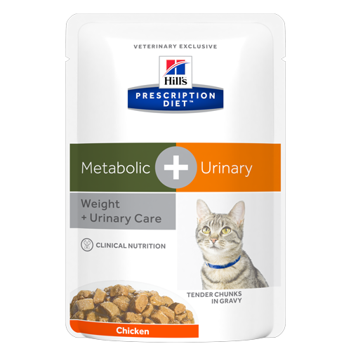 Hill'sTM Prescription DietTM Metabolic + Urinary Feline  - полноценный диетический рацион