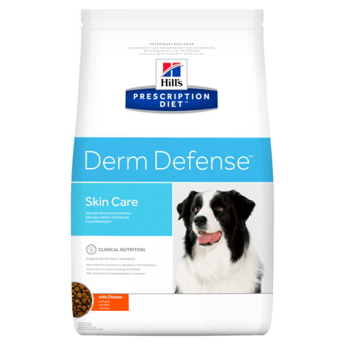 Hill's™ Prescription Diet™ Derm Defense™ для собак  для поддержания здоровья кожи, при аллергии. с курицей