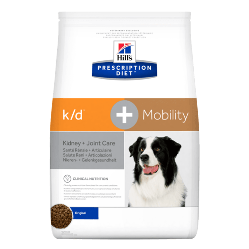 Hill's™ Prescription Diet™ k/d™ + Mobility Canine диета для собак с заболеваниями почек