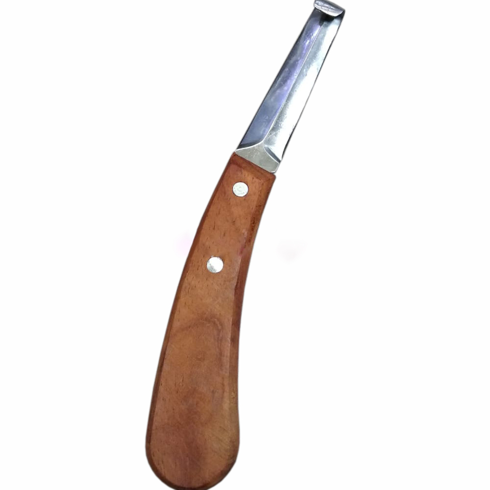 Нож копытный IDEAL, два острых лезвия (обоюдоострый)
