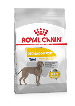 Maxi Dermacomfort для крупных собак склонных к кож. раздражениям и зуду.