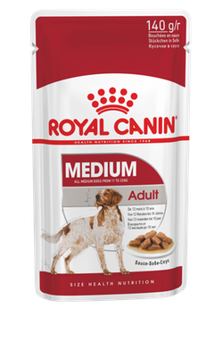 Medium Adult  для собак средних пород (в соусе)