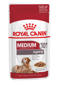 MEDIUM Ageing 10+ разработан для удовлетворения особых потребностей в питании пожилых собак средних пород весом от 11 до 25 кг.