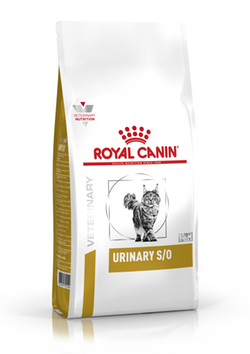 Royal Canin Urinary S/O - корм сухой полнорационный диетический для взрослых кошек, способствующий растворению струвитных камней и предотвращению их повторного образования. Ветеринарная диета.