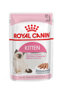 Royal Canin Kitten (в паштете) - корм консервированный полнорационный для кошек ,специально для котят в период второй фазы роста  (паштет)